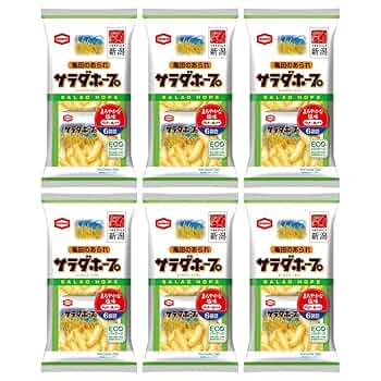 Amazon.co.jp: 亀田製菓 サラダホープ 90g 6袋詰 (90g×6) : 食品